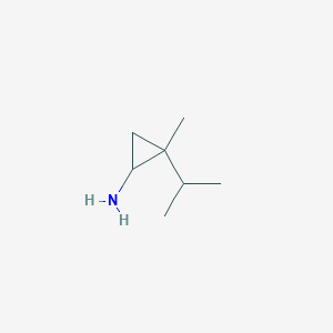 2-Methyl-2-(propan-2-yl)cyclopropan-1-amine