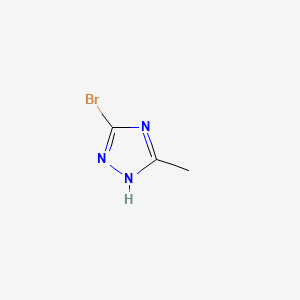 B1329847 3-Bromo-5-methyl-1H-1,2,4-triazole CAS No. 26557-90-4