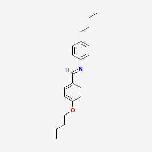 B1329848 p-Butoxybenzylidene p-butylaniline CAS No. 29743-09-7
