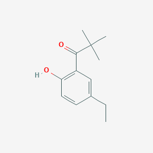 1-(5-Ethyl-2-hydroxyphenyl)-2,2-dimethylpropan-1-one