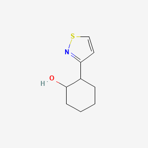 2-(1,2-Thiazol-3-yl)cyclohexan-1-ol