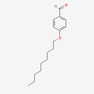 molecular formula C16H24O2 B1329867 对-壬氧基苯甲醛 CAS No. 50262-46-9