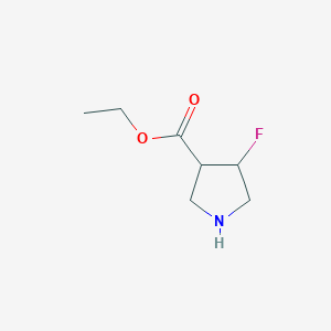 Ethyl 4-fluoropyrrolidine-3-carboxylate