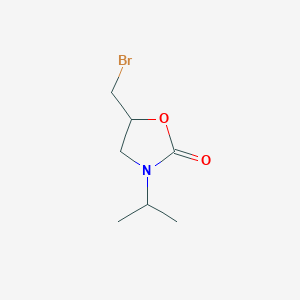 5-(Bromomethyl)-3-(propan-2-yl)-1,3-oxazolidin-2-one