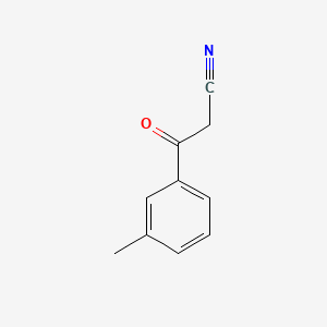 molecular formula C10H9NO B1329870 3-(3-甲基苯基)-3-氧代丙腈 CAS No. 53882-81-8
