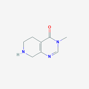 3-methyl-3H,4H,5H,6H,7H,8H-pyrido[3,4-d]pyrimidin-4-one