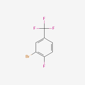molecular formula C7H3BrF4 B1329879 3-Bromo-4-fluorobenzotrifluoride CAS No. 68322-84-9