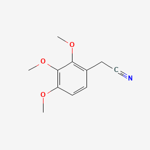 molecular formula C11H13NO3 B1329882 2,3,4-三甲氧基苯乙腈 CAS No. 68913-85-9
