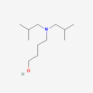molecular formula C12H27NO B1329883 4-(Diisobutylamino)-1-Butanol CAS No. 70289-33-7