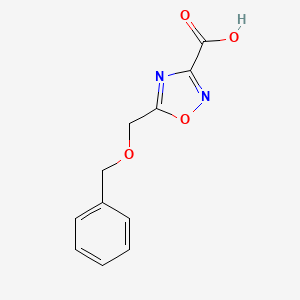 5-[(Benzyloxy)methyl]-1,2,4-oxadiazole-3-carboxylic acid