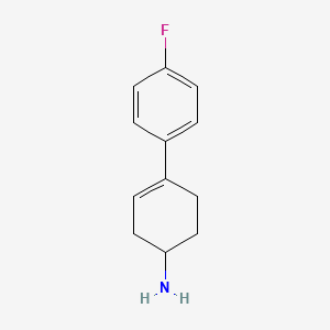 4-(4-Fluorophenyl)cyclohex-3-en-1-amine