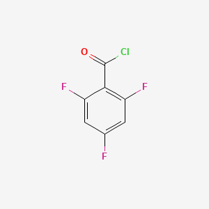 molecular formula C7H2ClF3O B1329886 2,4,6-三氟苯甲酰氯 CAS No. 79538-29-7