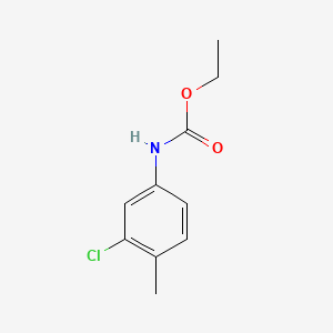 molecular formula C10H12ClNO2 B1329887 3-氯-4-甲基氨基甲酸乙酯 CAS No. 85419-40-5