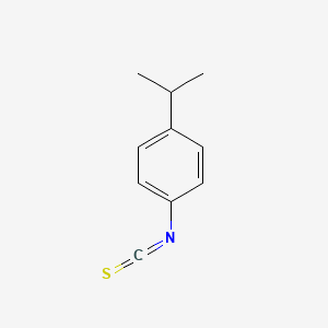 molecular formula C10H11NS B1329889 4-异丙基苯基异硫氰酸酯 CAS No. 89007-45-4