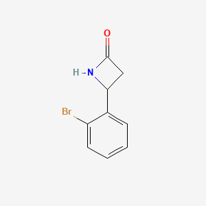 4-(2-Bromophenyl)azetidin-2-one