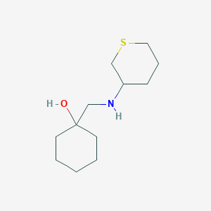 1-{[(Thian-3-yl)amino]methyl}cyclohexan-1-ol