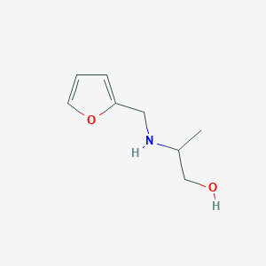 2-[(Furan-2-ylmethyl)amino]propan-1-ol