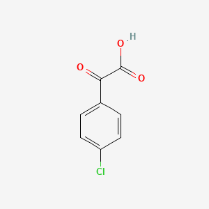 molecular formula C8H5ClO3 B1329893 2-(4-氯苯基)-2-氧代乙酸 CAS No. 7099-88-9