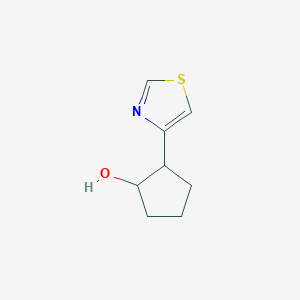 2-(1,3-Thiazol-4-yl)cyclopentan-1-ol