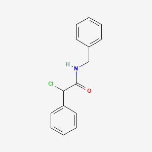 molecular formula C15H14ClNO B1329897 N-苄基-2-氯-2-苯乙酰胺 CAS No. 27946-19-6
