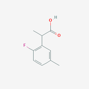 2-(2-Fluoro-5-methylphenyl)propanoic acid