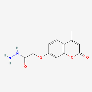 B1329918 2-((4-Methyl-2-oxo-2H-chromen-7-yl)oxy)acetohydrazide CAS No. 69321-36-4