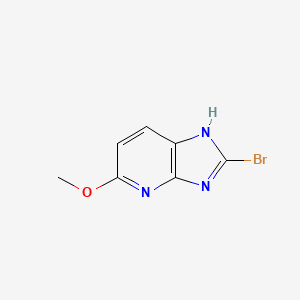 2-Bromo-5-methoxy-3H-imidazo[4,5-b]pyridine