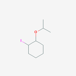 1-Iodo-2-(propan-2-yloxy)cyclohexane