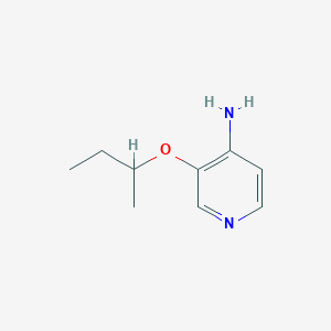 3-(Butan-2-yloxy)pyridin-4-amine