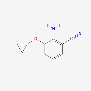 2-Amino-3-cyclopropoxybenzonitrile