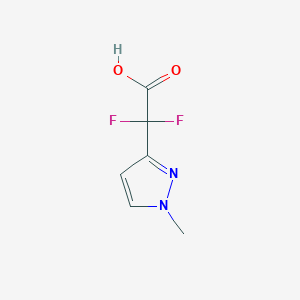 2,2-Difluoro-2-(1-methyl-1H-pyrazol-3-yl)acetic acid