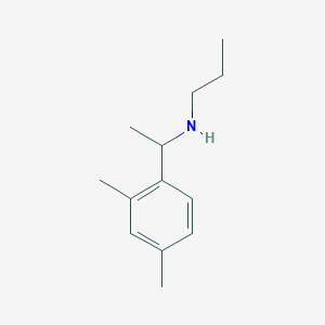 [1-(2,4-Dimethylphenyl)ethyl](propyl)amine