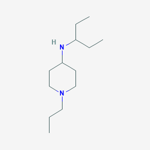 N-(Pentan-3-YL)-1-propylpiperidin-4-amine