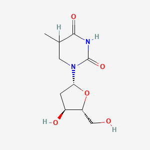 molecular formula C10H16N2O5 B1329944 5,6-Dihydrothymidine CAS No. 5627-00-9