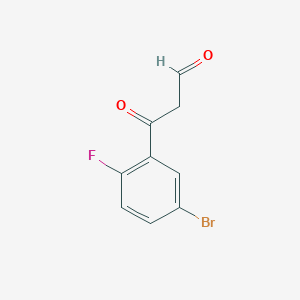 3-(5-Bromo-2-fluorophenyl)-3-oxopropanal