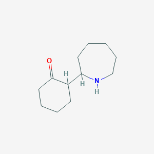 2-(Azepan-2-yl)cyclohexan-1-one