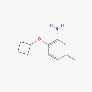 2-Cyclobutoxy-5-methylaniline