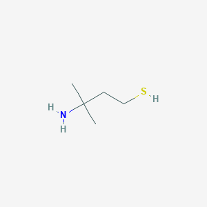 3-Amino-3-methylbutane-1-thiol