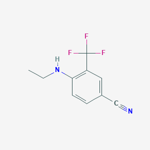 4-(Ethylamino)-3-(trifluoromethyl)benzonitrile