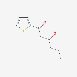 1-(Thiophen-2-yl)hexane-1,3-dione