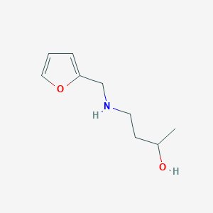 4-[(Furan-2-ylmethyl)amino]butan-2-ol