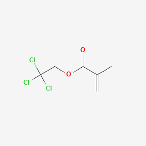 molecular formula C6H7Cl3O2 B1329961 2,2,2-三氯乙基甲基丙烯酸酯 CAS No. 50601-47-3