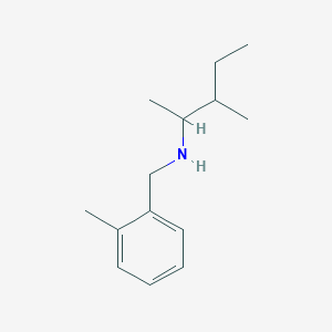 (3-Methylpentan-2-yl)[(2-methylphenyl)methyl]amine