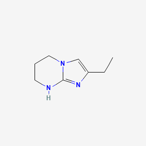 2-Ethyl-5H,6H,7H,8H-imidazo[1,2-A]pyrimidine