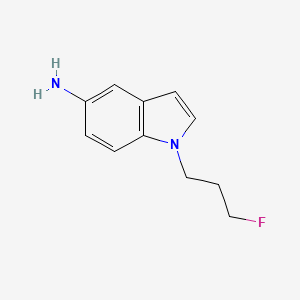 1-(3-Fluoropropyl)-1H-indol-5-amine