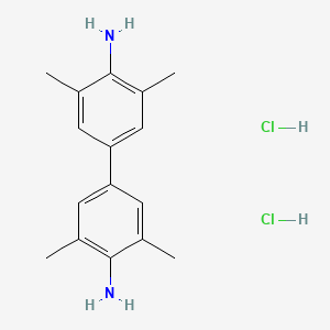 molecular formula C16H22Cl2N2 B1329968 3,3',5,5'-四甲基联苯胺二盐酸盐 CAS No. 64285-73-0