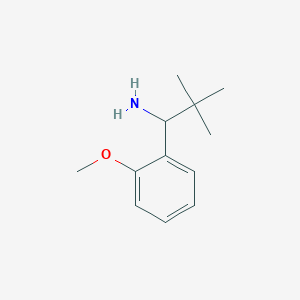 1-(2-Methoxyphenyl)-2,2-dimethylpropan-1-amine