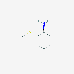 (1S,2S)-2-(Methylsulfanyl)cyclohexan-1-amine