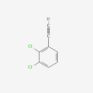 B1329977 1,2-Dichloro-3-ethynylbenzene CAS No. 95385-82-3
