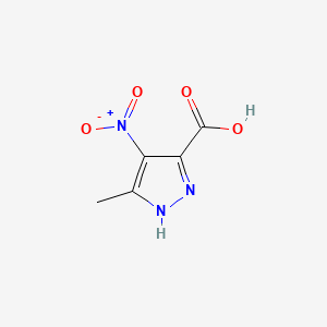 B1329978 5-Methyl-4-nitro-1H-pyrazole-3-carboxylic acid CAS No. 5334-38-3